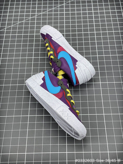 KAWS x Sacai x Nike Blazer Purple Dusk