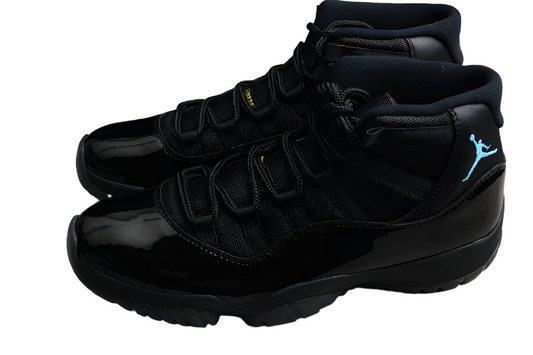 AIR JORDAN 11 RETRO BLACK/GAMMA BLUE-VARSITY MAIZE