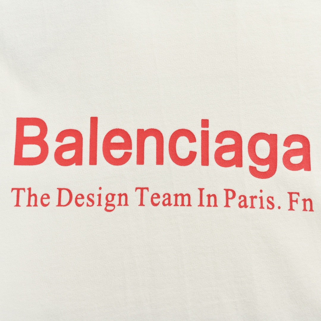 Ba*len*cia*ga design team t-shirt (white)