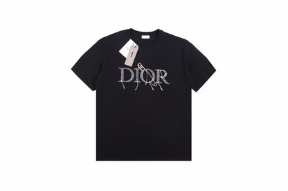 Dior T-Shirt with Tools and Logo Design