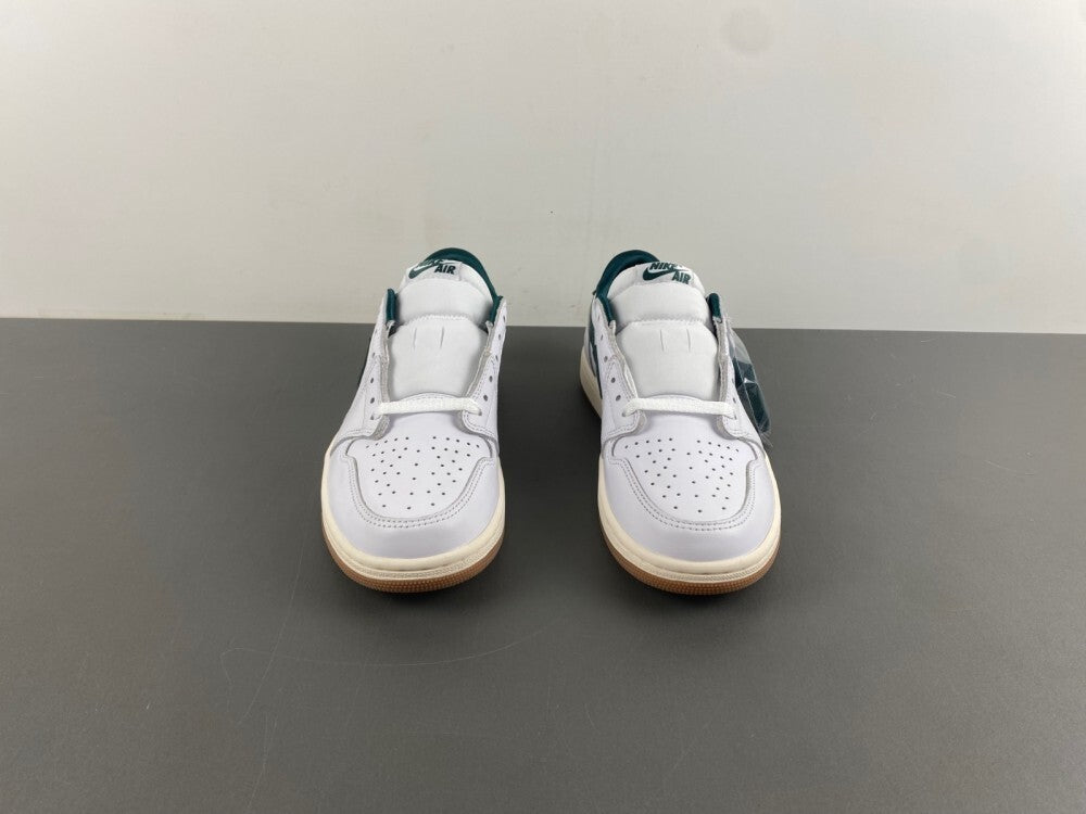 Air Jordan 1 Low "White/Green Rubber"