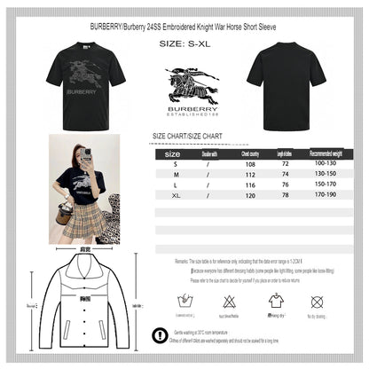 Burberry T-Shirt - Knight Graphic