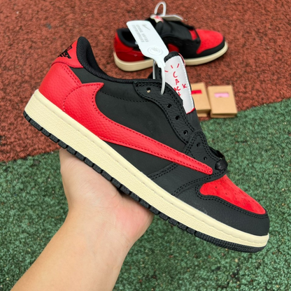 Nike Air Jordan 1 Low – Black / University Red