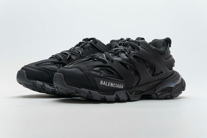Balenciaga in Black with LED Lights: Illuminated Avant-Garde