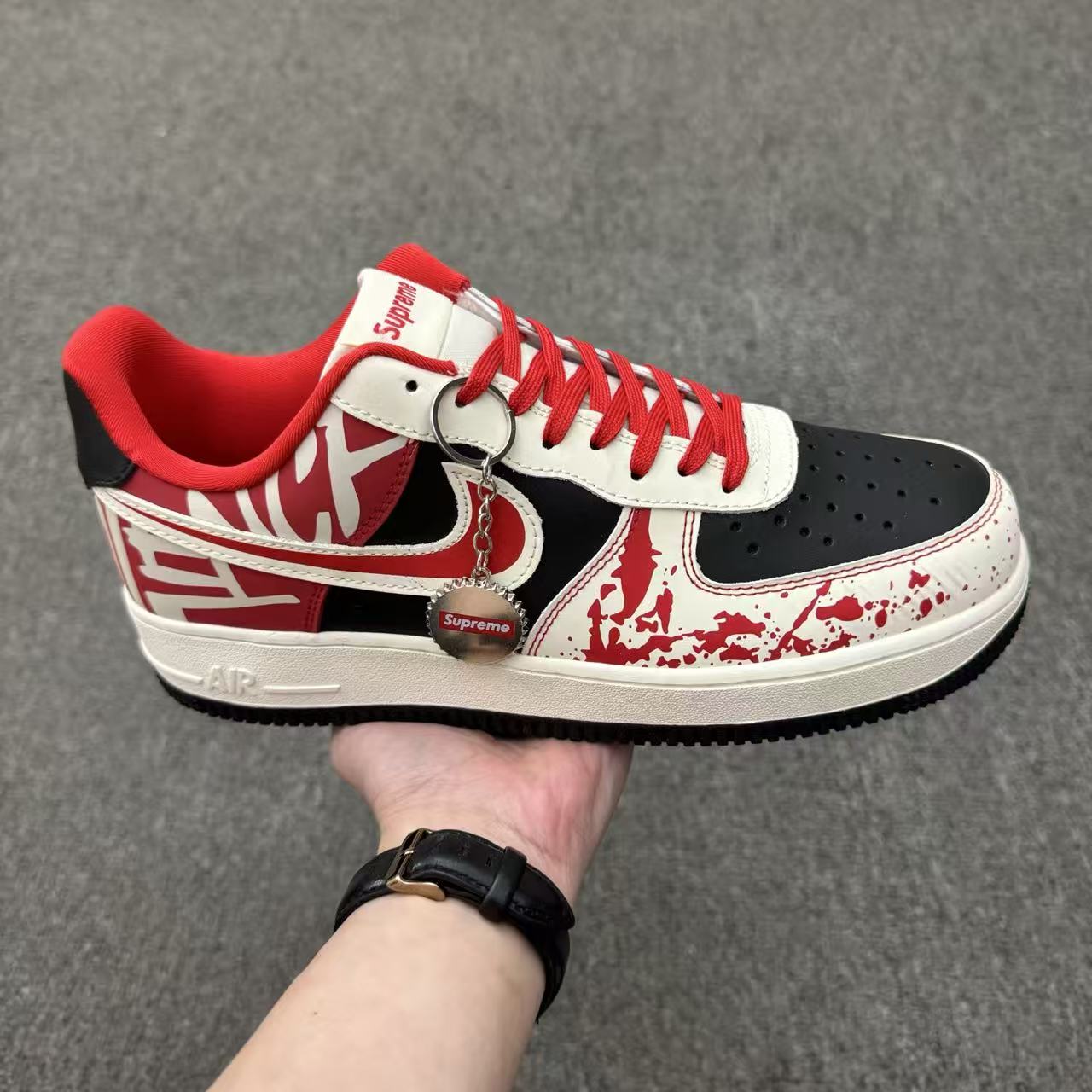 Nike Air Force 1 '07 Low “White/Black/University Red” – Iconic Court &amp; Street Staple