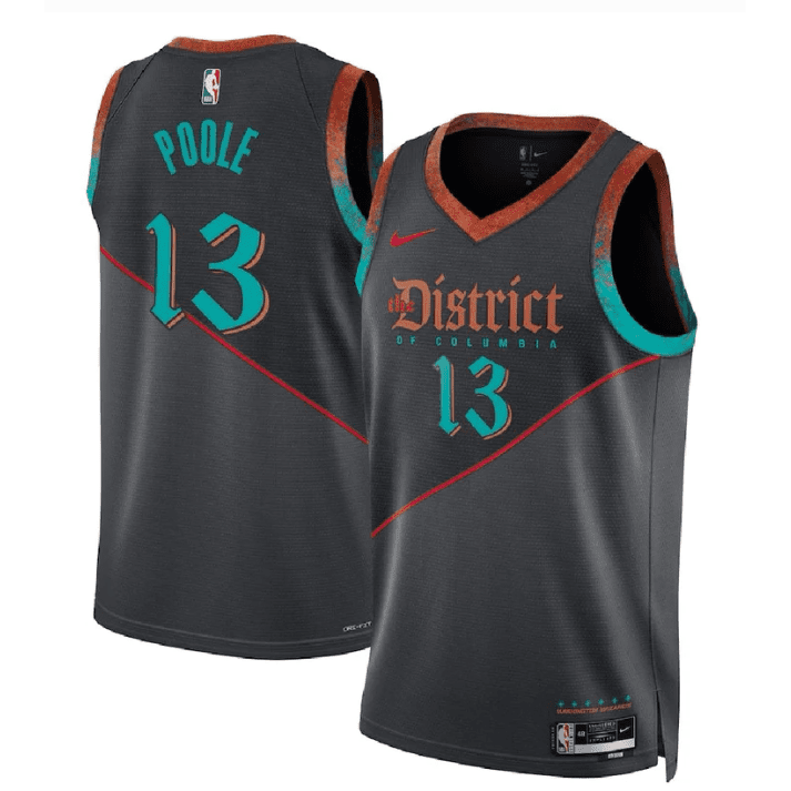 JORDAN POOLE WASHINGTON WIZARDS 2023-24 CITY EDITION JERSEY - Prime Reps
