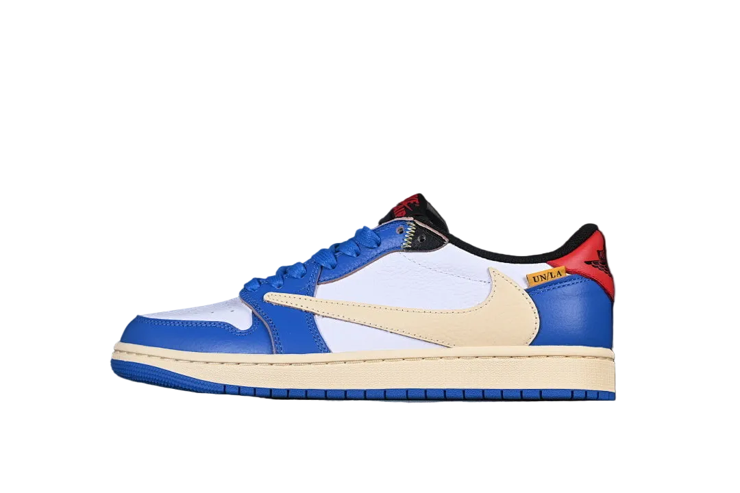 AIR JORDAN 1 LOW OG "WHITE / BLUE / RED"