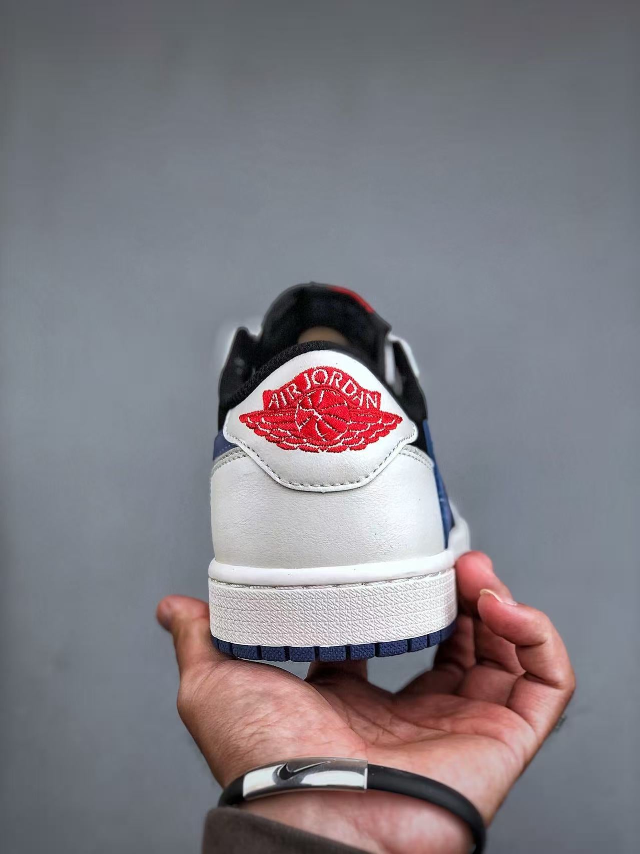 Nike Air Jordan 1 Low – White / University Blue / Black