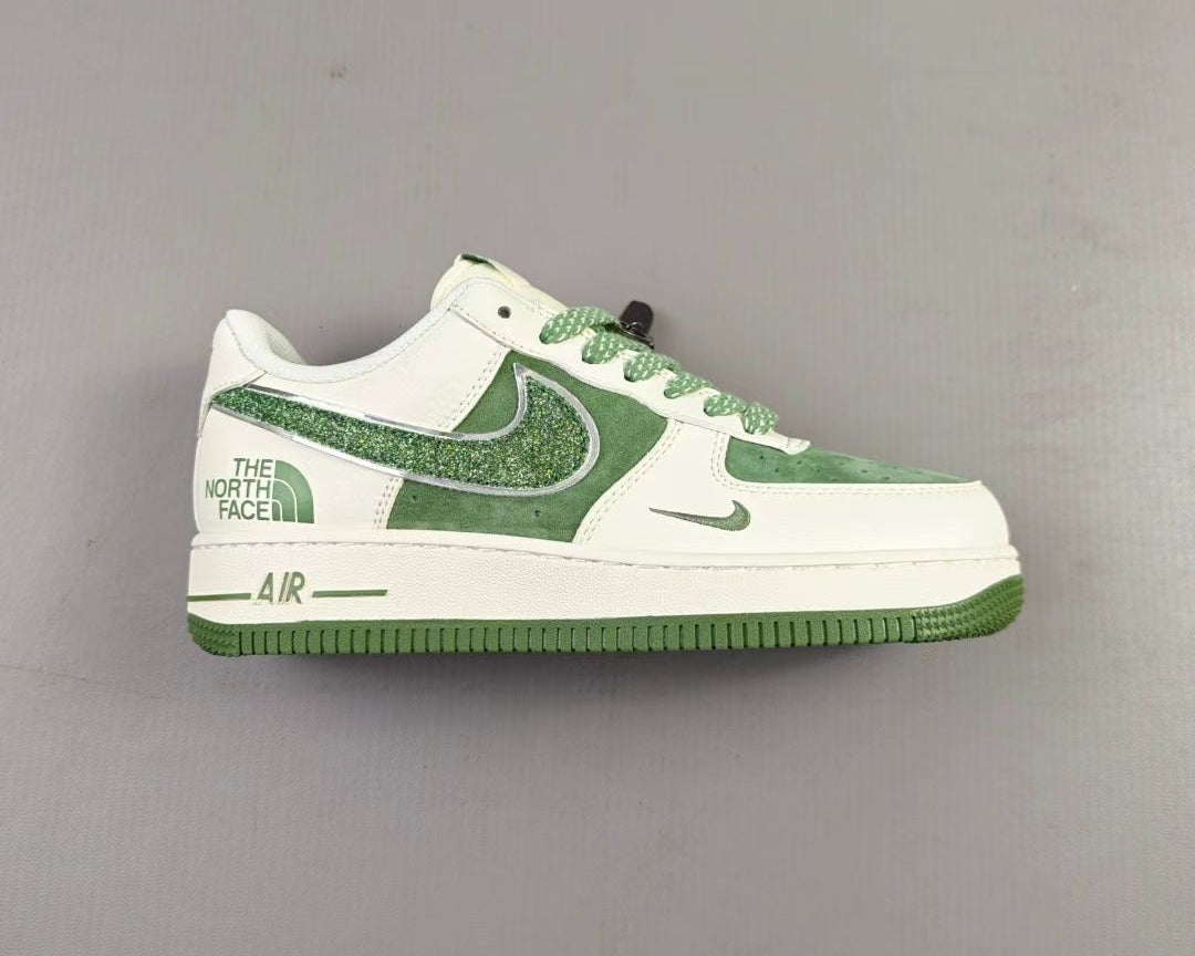 Nike Air Force 1 “Glitter Green” – Iridescent Statement