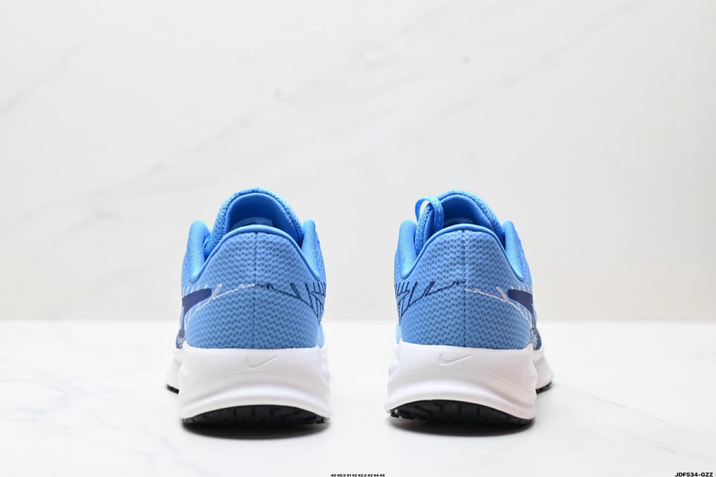 Nike Run Defy "White/Glacier Blue" – Fresh Daily Runner