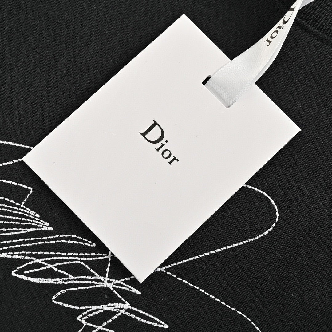 Dior Scribble Design T-Shirt