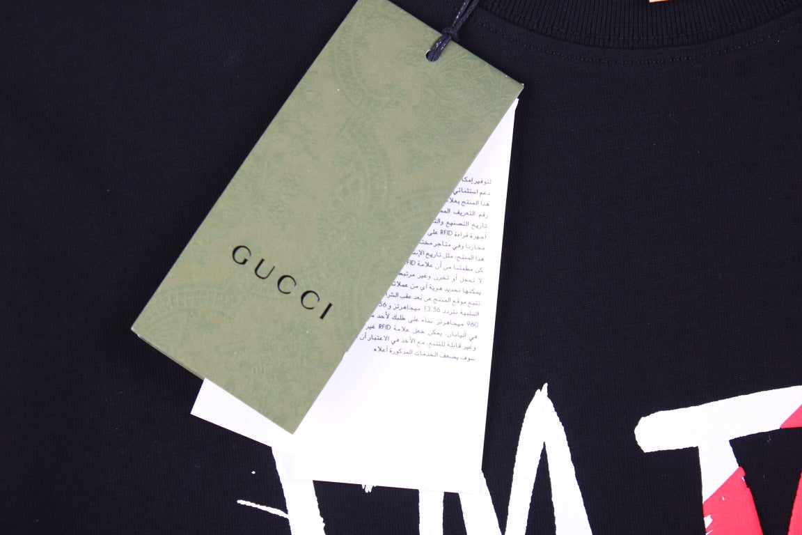 Gucci 'I'm Too Gucci for Your Problems' T-Shirt - Black