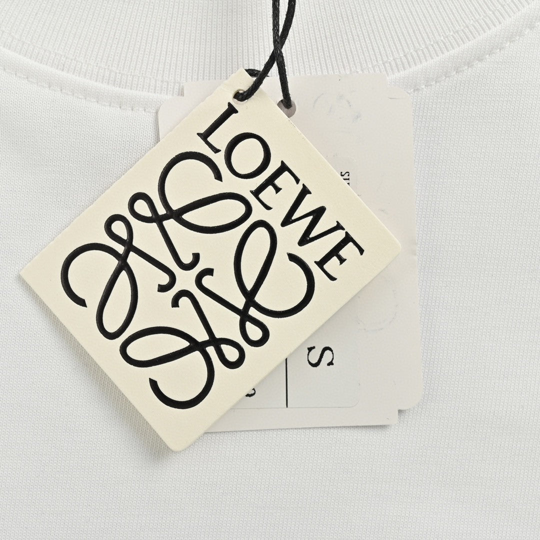 Loewe White Pocket Logo T-Shirt