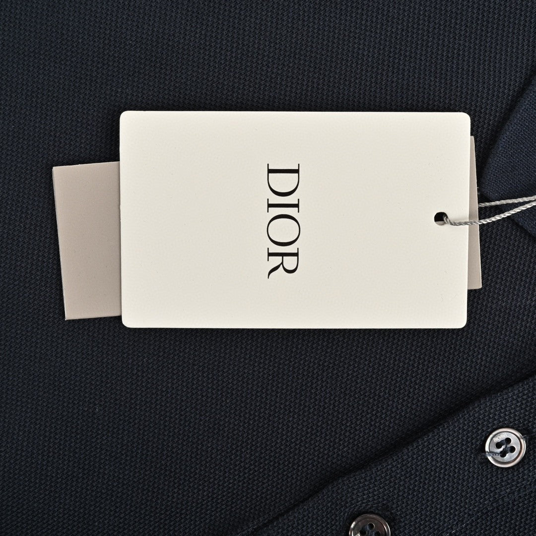 Dior Oblique Embroidered Polo Shirt