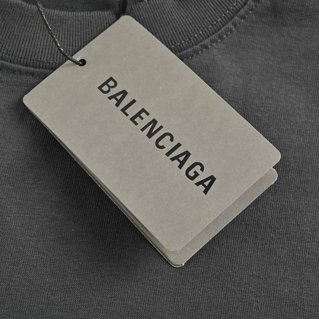 Ba*len*cia*ga political campaign t-shirt (grey)