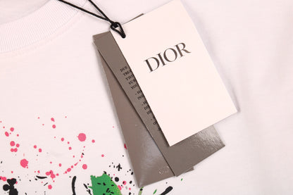 Dior Color Splash Graphic T-Shirt