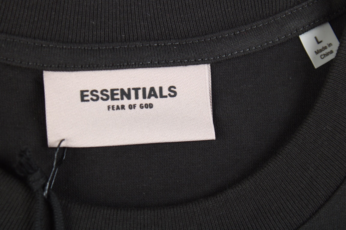 Fear of God Essentials Logo T-Shirt - Black