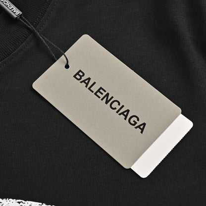 Balenciaga T-Shirt - Distressed Logo