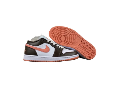 Air Jordan 1 Low "White Coffee Pink"