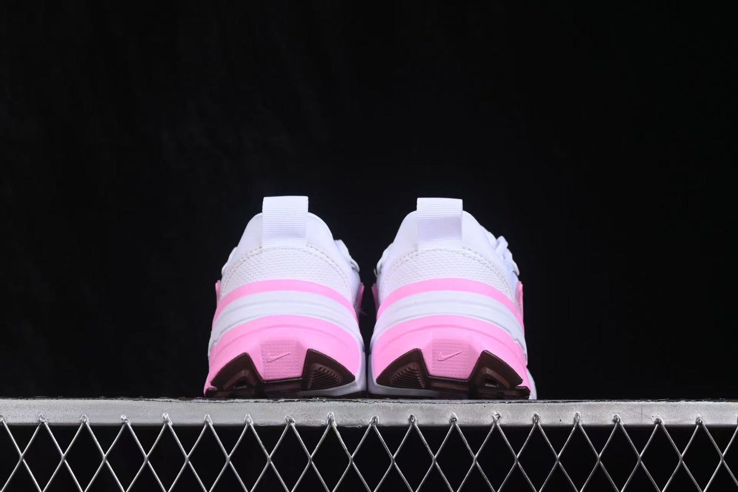 Nike V2K Run "Pink Foam/Photon Dust/White" – Retro Futurism