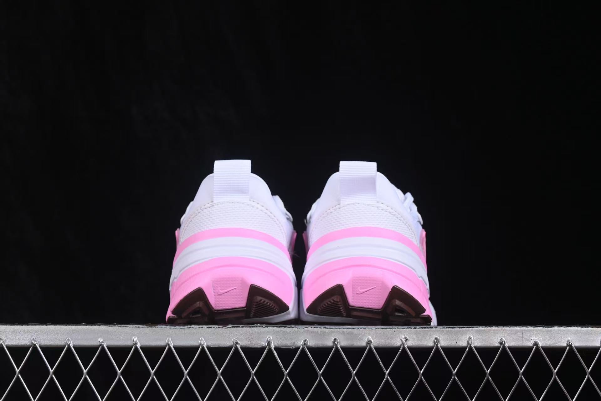 Nike V2K Run "Pink Foam/Photon Dust/White" – Retro Futurism