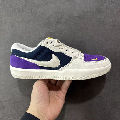 Nike SB Force 58 “Blue/Purple” – Dynamic Color Fusion for Skate &amp; Street