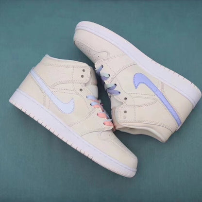 Air Jordan 1 Retro High OG 'Pink Quartz &amp; University Blue'
