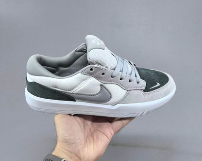 Nike SB Force 58 “Grey/Green” – Earth-Toned Skate Essential