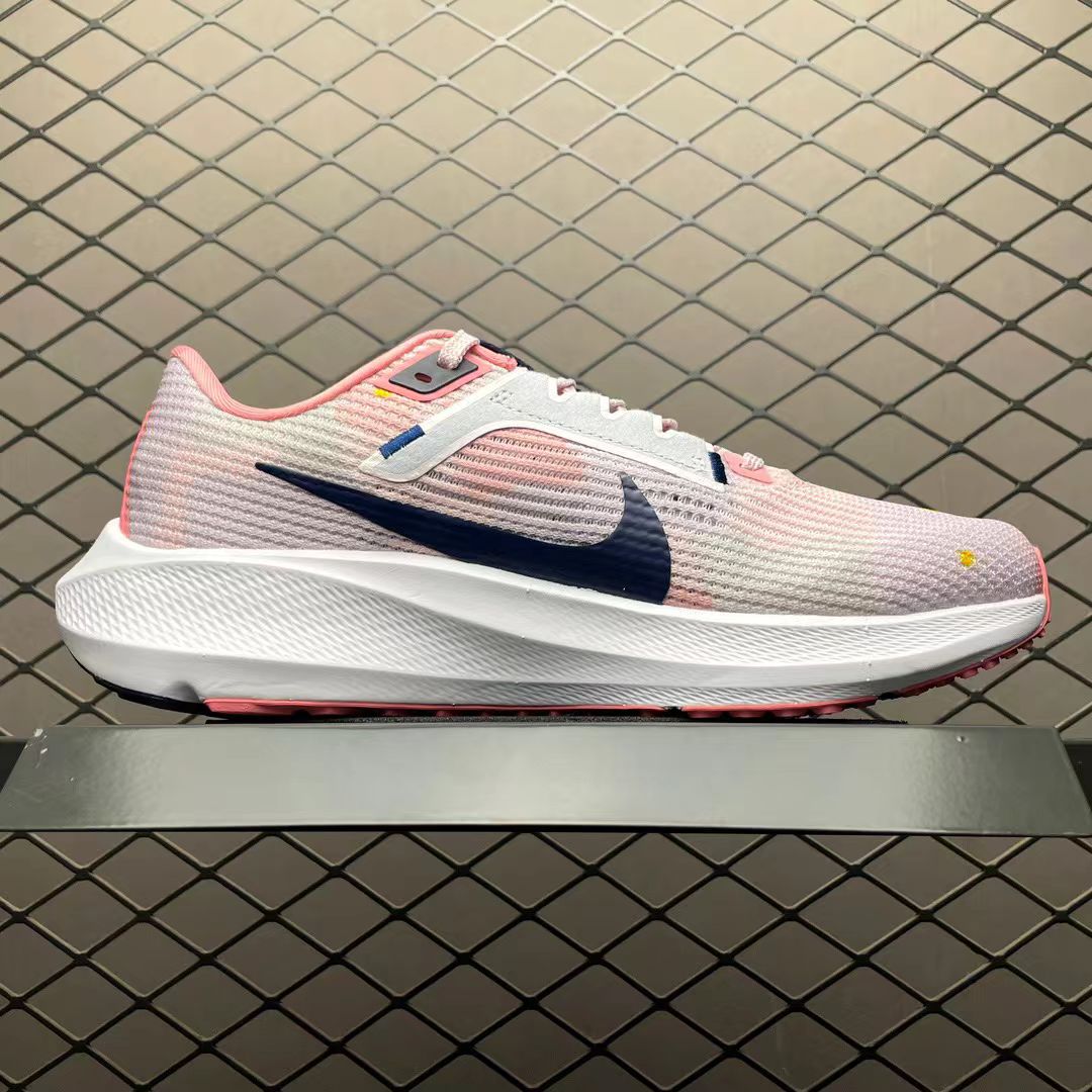 Nike Zoom Pegasus in Pink/White: Soft Power Ascent