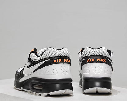Nike Air Max 90 “Black/White/Safety Orange” – Iconic Contrast