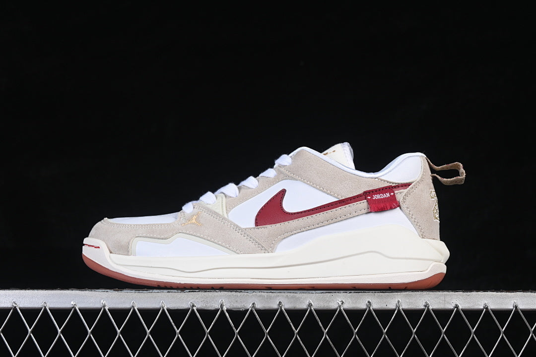 AIR JORDAN CMFT ERA "WHITE / BROWN / RED"