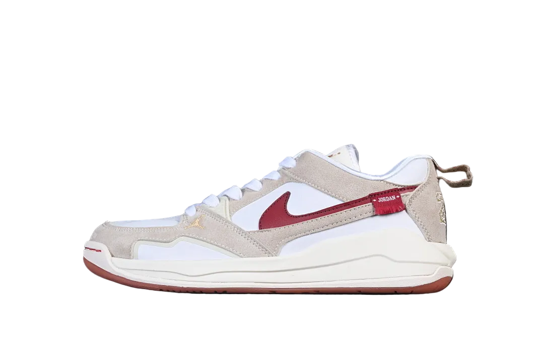 AIR JORDAN CMFT ERA "WHITE / BROWN / RED"
