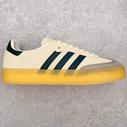 adidas Samba in Apricot Green: Terra Cotta Revival