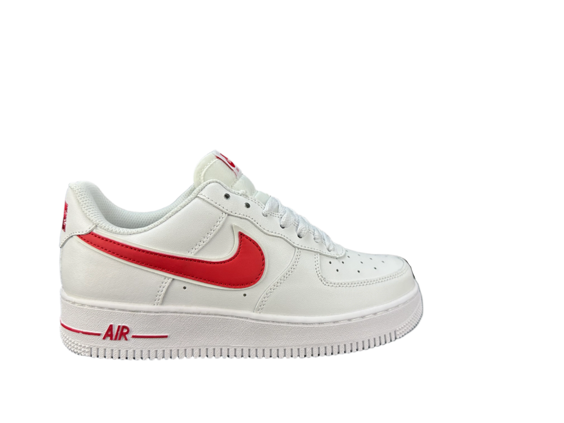 NIKE AIR FORCE 1 "Double Swoosh White/Red"