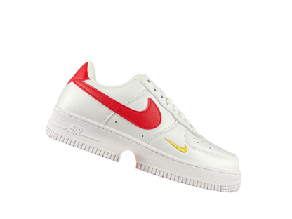 NIKE AIR FORCE 1 "Mini Swoosh White/Red"