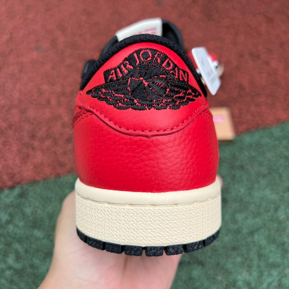 Nike Air Jordan 1 Low – Black / University Red