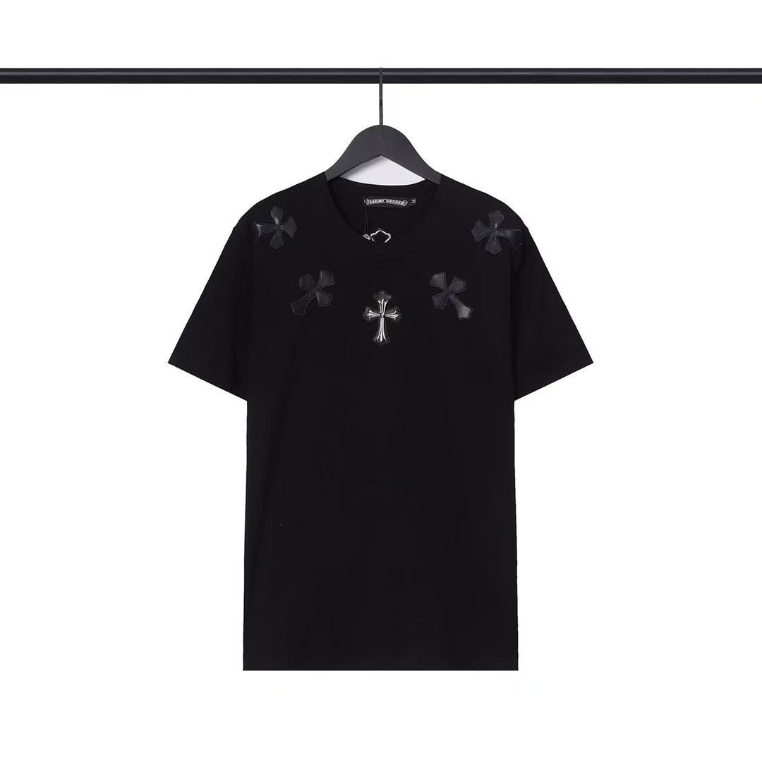 Chrome Hearts Classic Crewneck T-Shirt in All Black