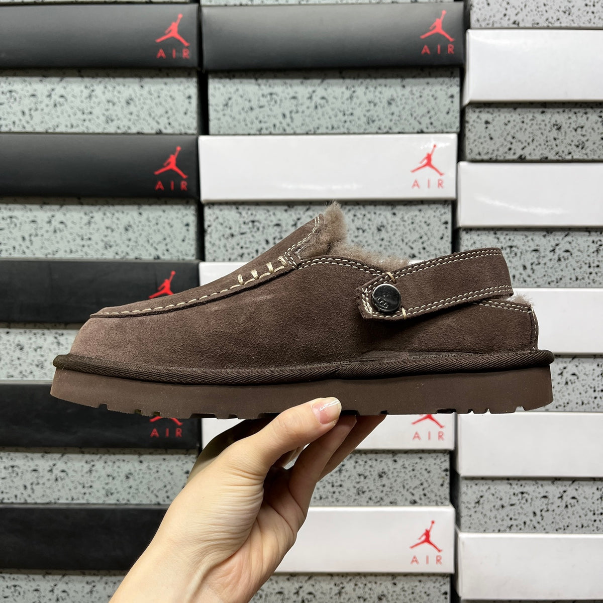 UGG Classic Snow Boot in Dark Brown