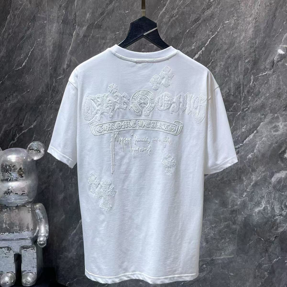 Chrome Hearts Classic Crewneck T-Shirt in White