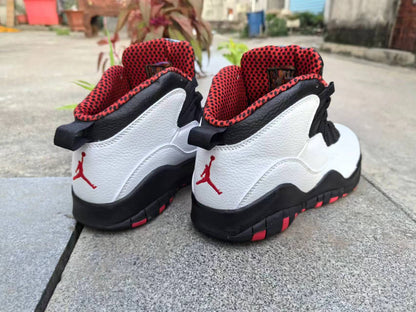 Air Jordan X Retro "White / Black / Varsity Red"