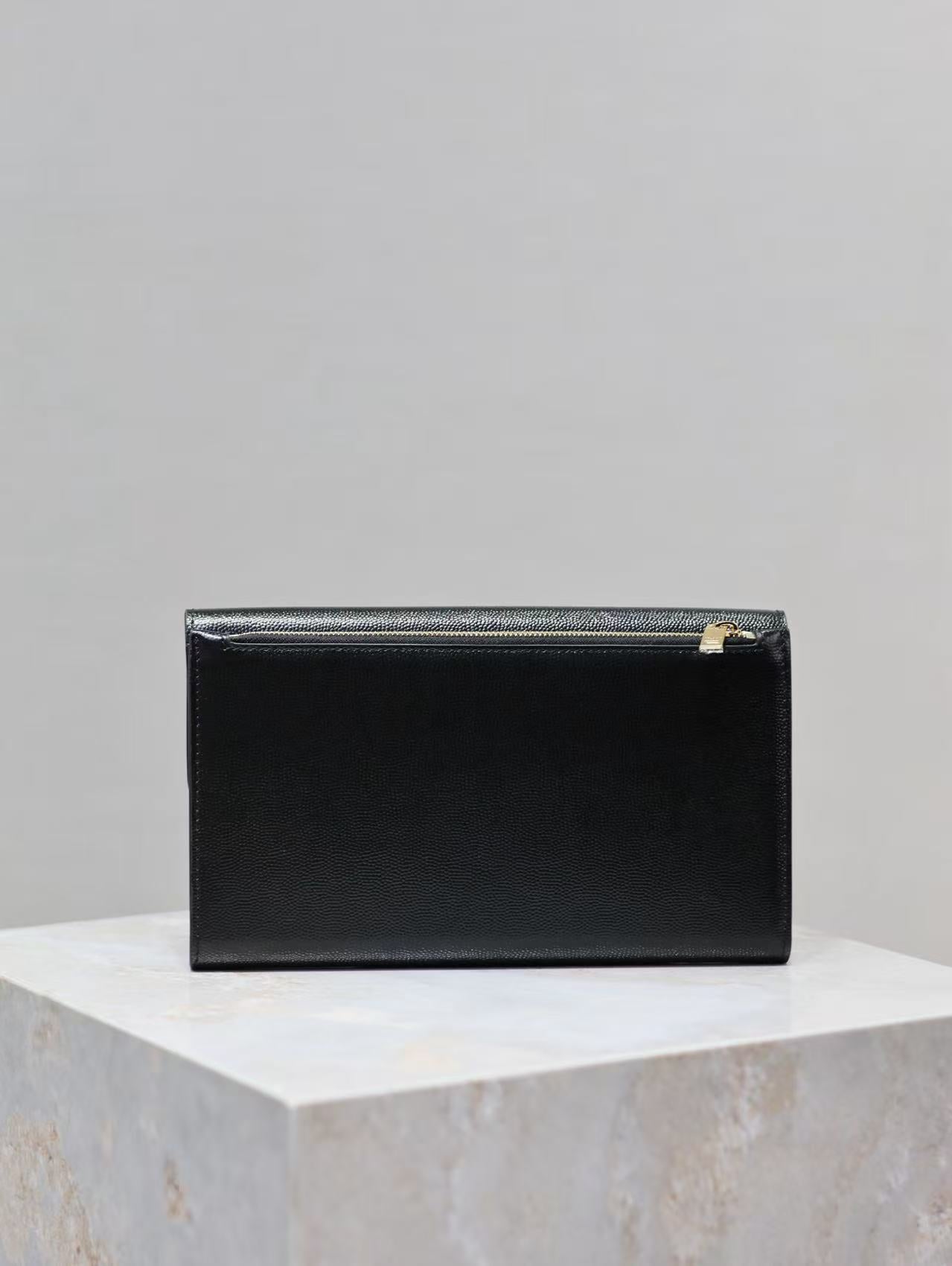 Saint Laurent Large Wallet – Black
