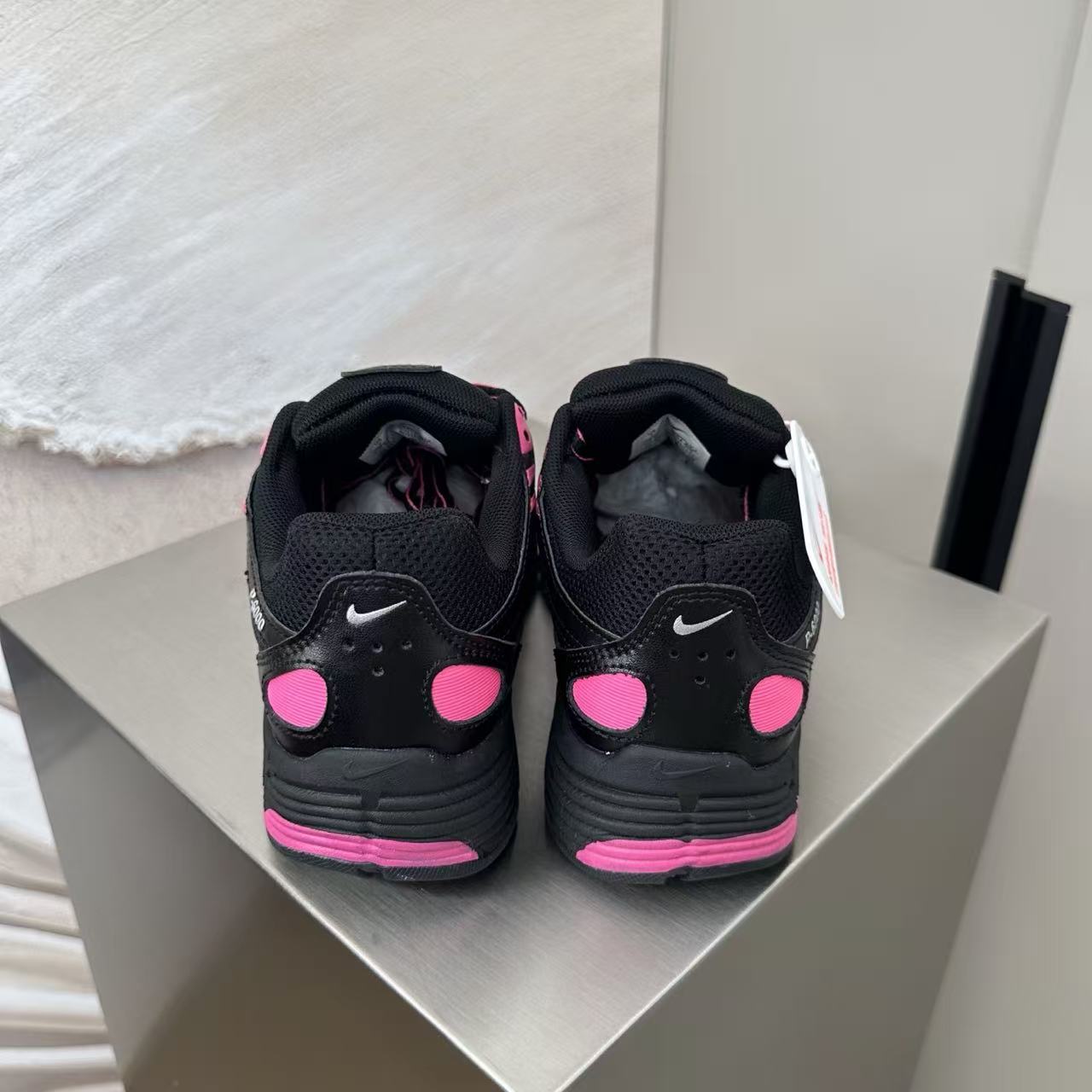 Nike P-6000 "Black/Pink" – Y2K-Inspired Street Style