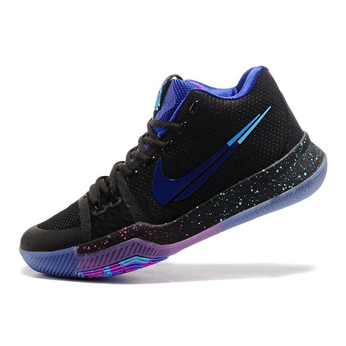 Kyrie 3 black hot sale and purple