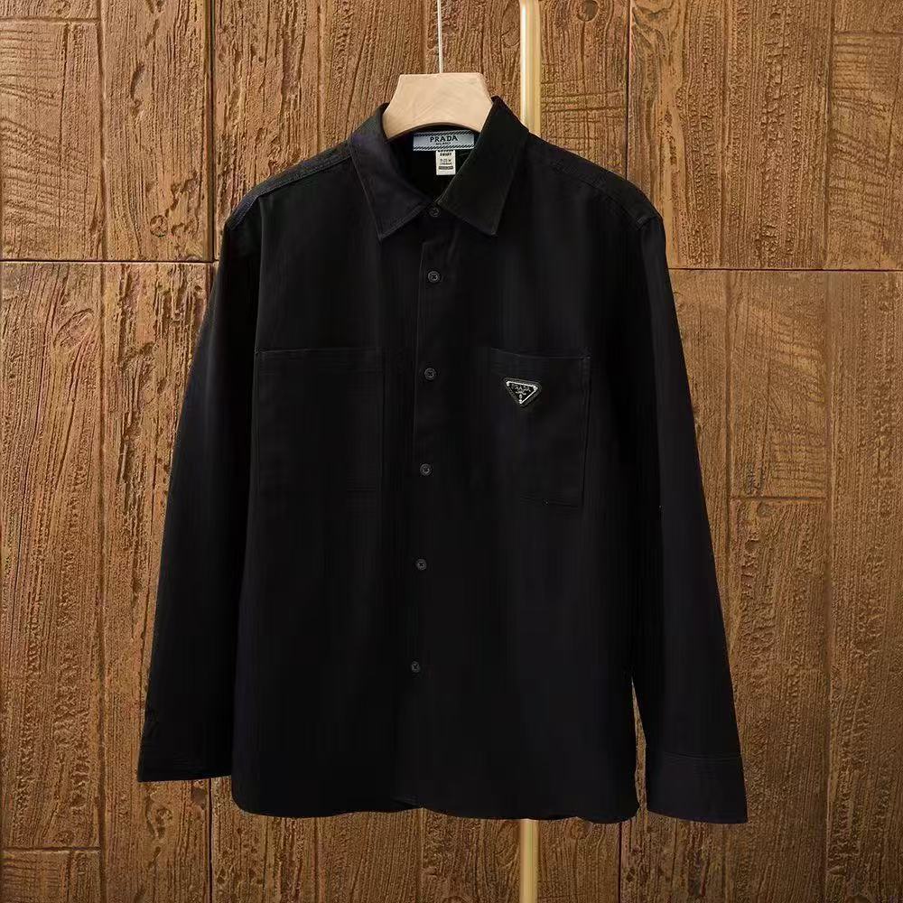Prada Black Button-Up Shirt
