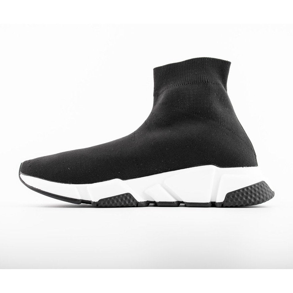 BALENCIAGA SPEED TRAINER x BLACK WHITE BLACK - Prime Reps