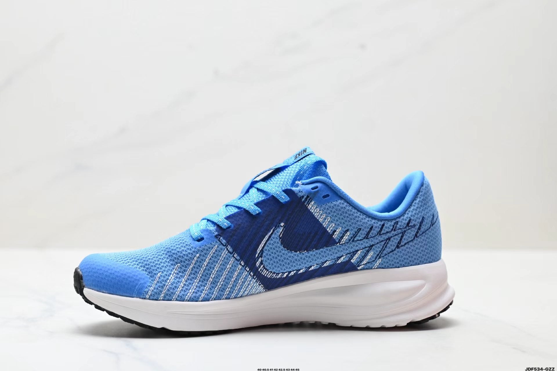 Nike Run Defy "White/Glacier Blue" – Fresh Daily Runner