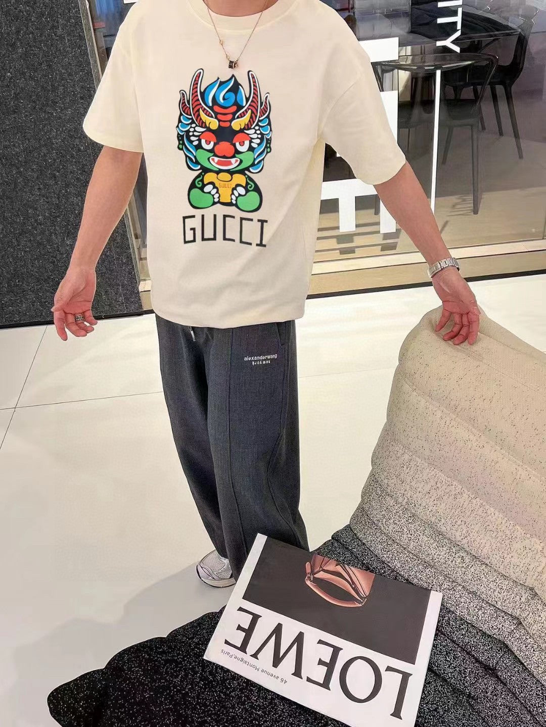 Gucci Dragon Graphic T-shirt