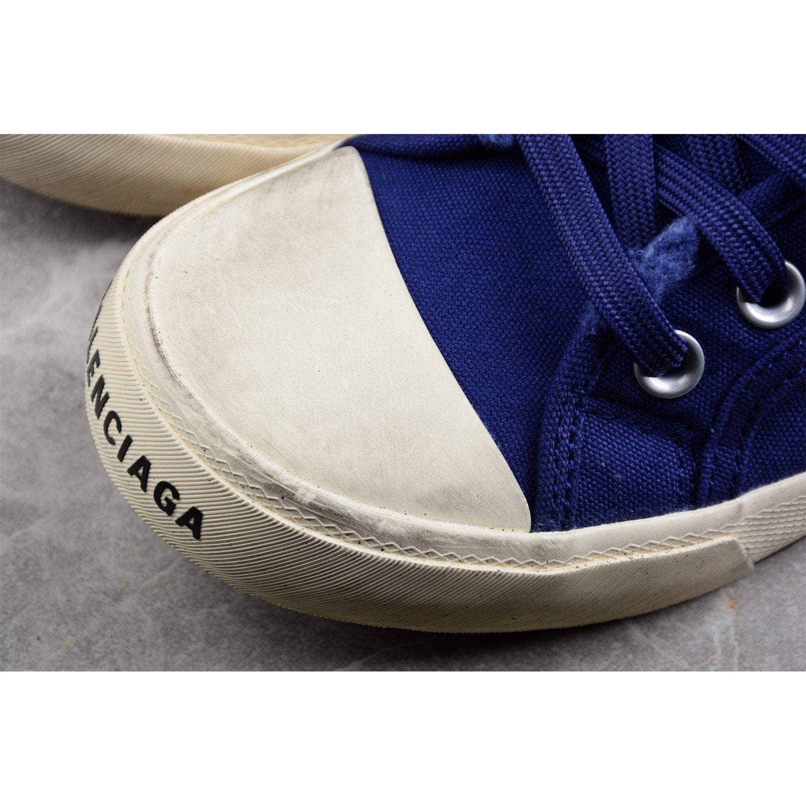 BALENCIAGA PARIS HIGH VULC DESTR x BLUE - Prime Reps