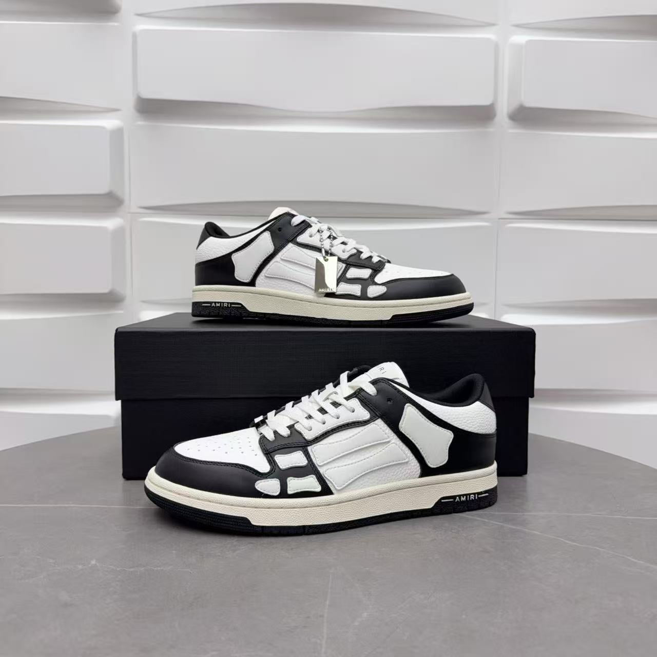 Emil Low-Top "Bone" Deconstructed Sneaker