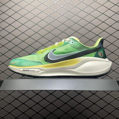 Nike Air Zoom Pegasus 41 “White/Barely Volt/Vintage Green/Black” – High-Visibility Daily Trainer